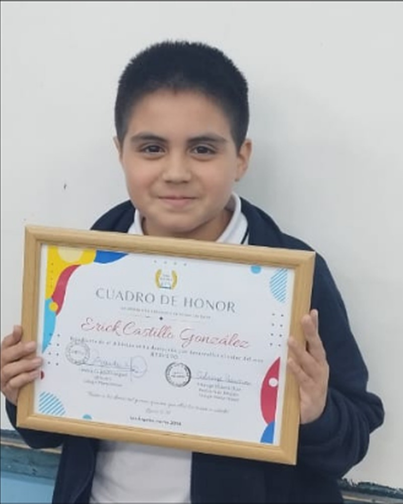ERICK ALONSO CASTILLO GONZÁLEZ - 4° Básico B
