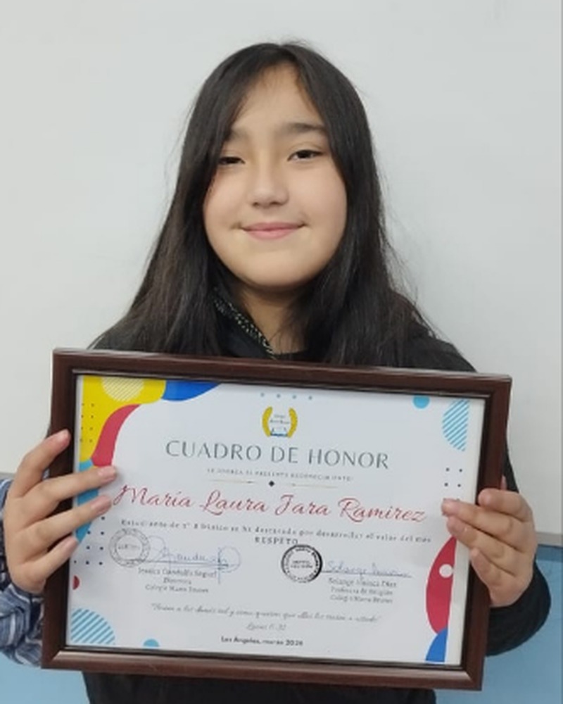 MARÍA LAURA JARA RAMIREZ - 5° Básico B