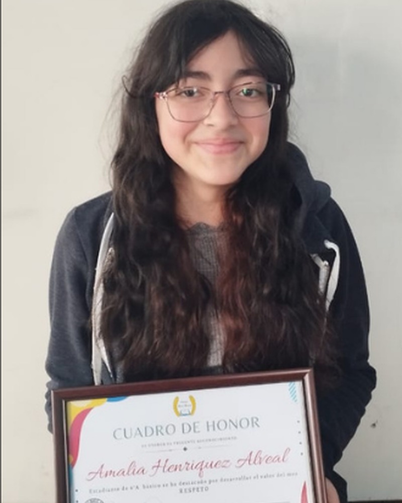 AMALIA FABIOLA HENRÍQUEZ ALVEAL - 6° Básico A