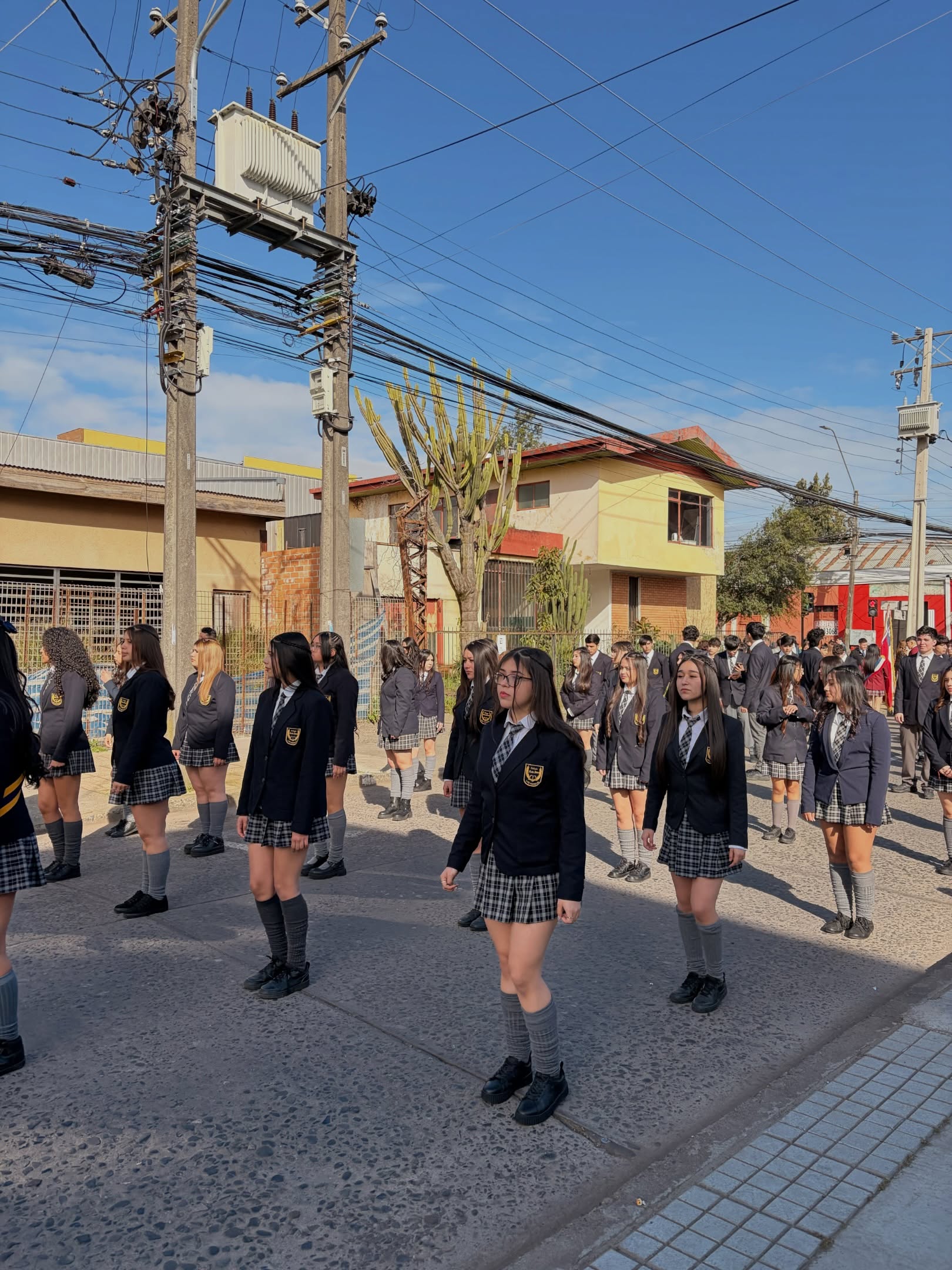 Colegio Marta Brunet presente en la conmemoración del natalicio de Bernardo O’Higgins 🇨🇱